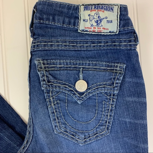 True Religion Joey Super T boot cut jeans 26 - Picture 2 of 8